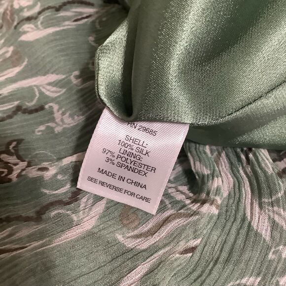 Vintage Y2K Pendleton Fairycore Festival Boho Floral Silk Ruffle Fairy Skirt 14 - Picture 8 of 12